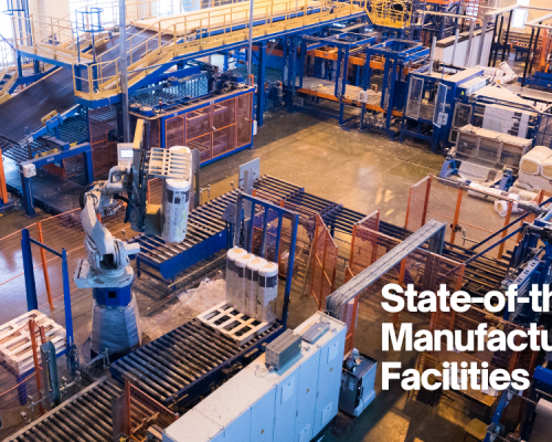 State-of-the-art Manufacturing Facilities